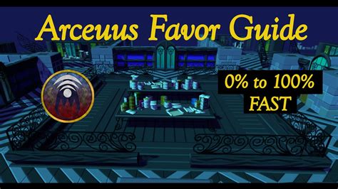 The following <b>guide</b> will help you uncover a conspiracy that has been building over hundreds of years. . Arceuus favor guide